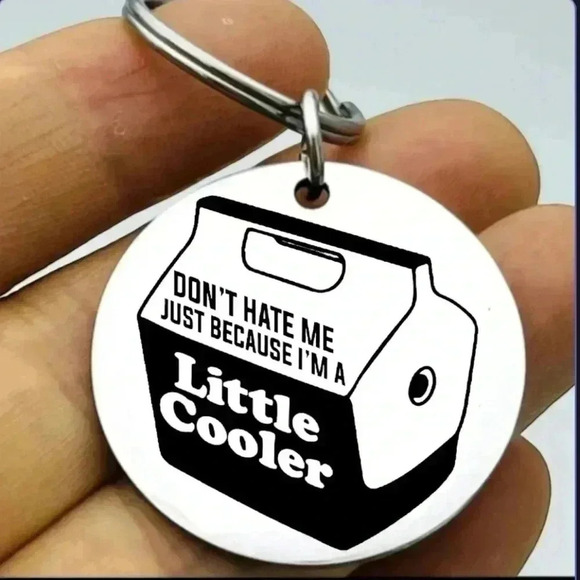 Accessories - Because I'm a little cooler Hot funny quote keychain